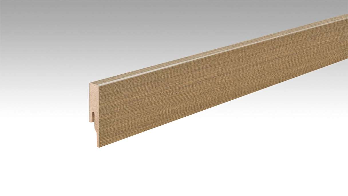 MEISTER Sockelleisten Fußleiste Profil 20 PK Schlosseiche muskat 7130 - 2380 x 60 x 16 mm (200013-2380-07130 - 6948237130)