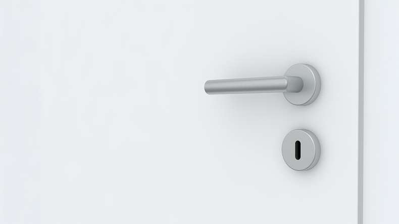 planeo Innentür PUREA Calma Weiß 9003 Designkante | SMH - 2110 x 610|735|860|985 mm