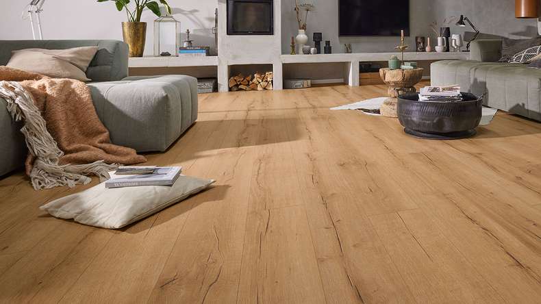 MEISTER Designboden MeisterDesign. next DL 500 S - 07114 Altholzeiche natur | Trittschalldämmung integr. (400055-2052220-07114)