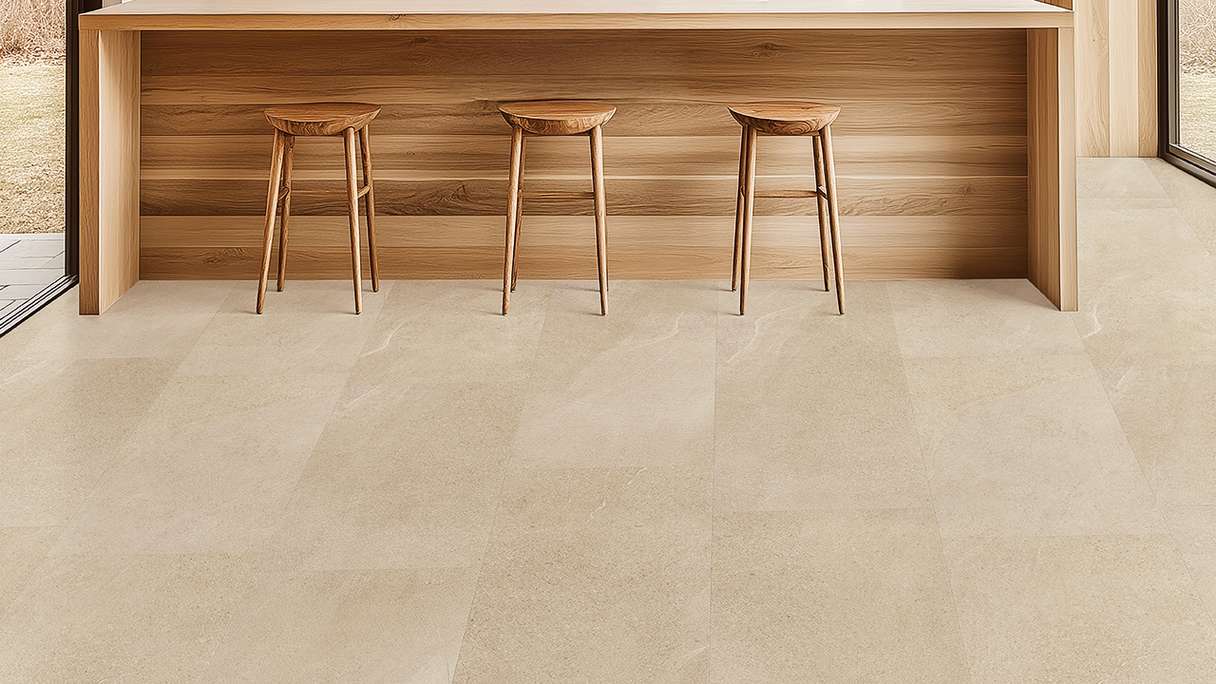 Gerflor Klick Vinyl Rigid - Creation 55 Clic Curton Stone Clear | Authentisches Erscheinungsbild (60891603)