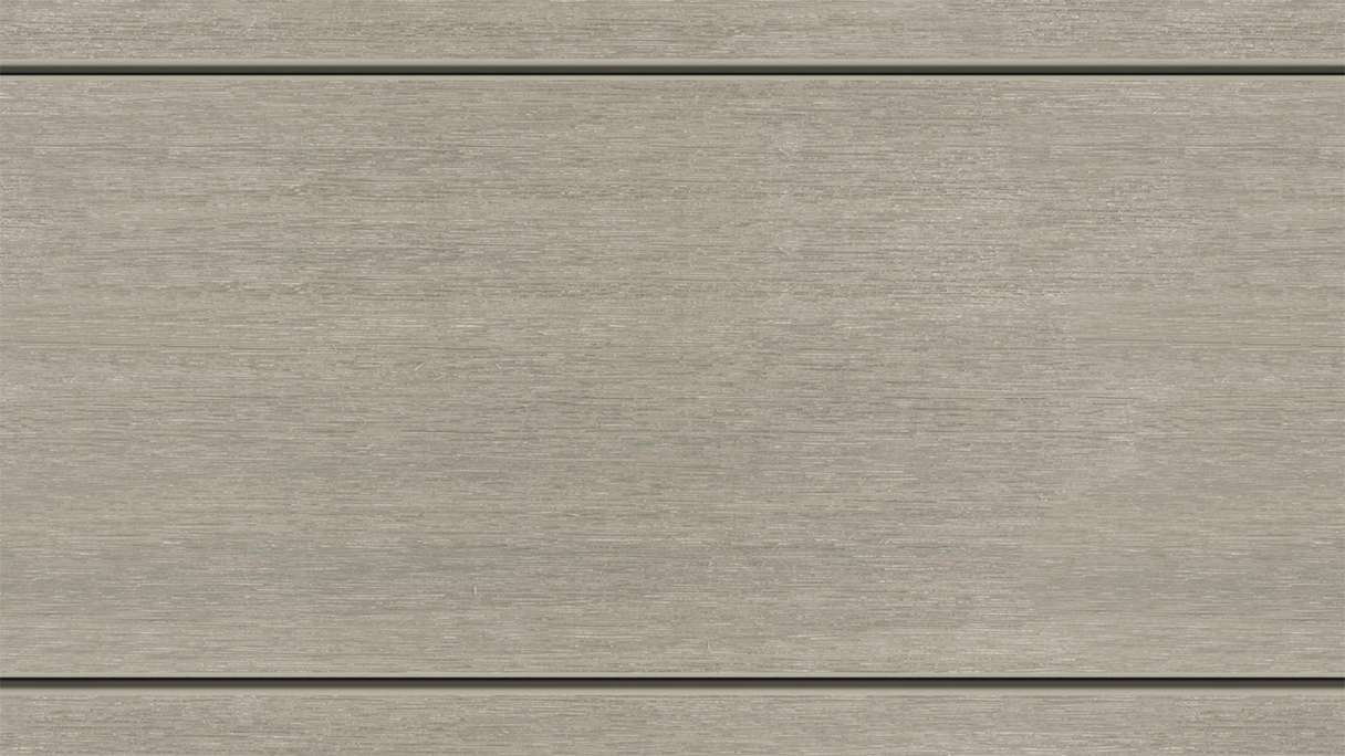 planeo MAXLine Nature - 3m WPC CoEx ummantelte XL Terrassendiele Verbundprofil leicht - Hellgrau strukturiert/glatt gebürstet