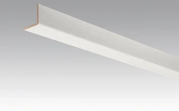 MEISTER Sockelleisten Winkelleisten Fineline weiß 4029 - 2380 x 33 x 3,5 mm (200035-2380-04029 - 2603234029)