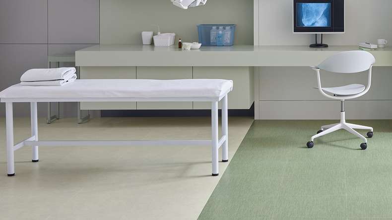 planeo Klebevinyl - SilentIQ Stone 2in1 Objekt Viresta | Trittschalldämmung integr. (F-DS-SIQ-5080)