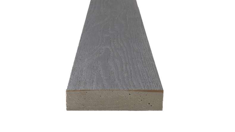 planeo Authoria PureBoard Terrassendiele Massiv - Basalt Grey 3.6m strukturiert