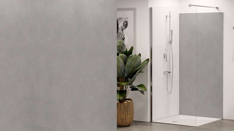 planeo Wallboard - Concrete Grey Matt - verschiedene Formate