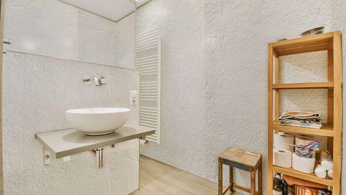 planeo EVOLITH Slate&Stone - Naturstein Wandverkleidung Crystal White 1220 x 610 mm
