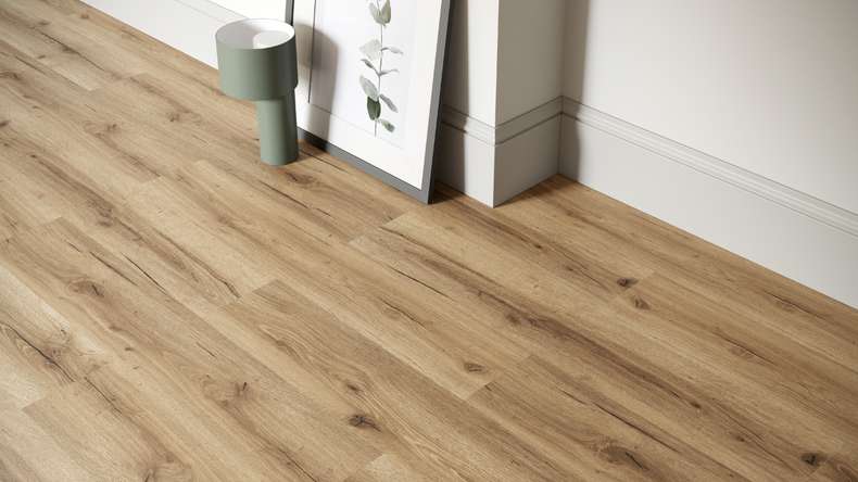 planeo Klick Vinyl Rigid - Eiche Napoli 1,82m lange XL Diele ultramatt | Trittschalldämmung integr. (MF-1017)