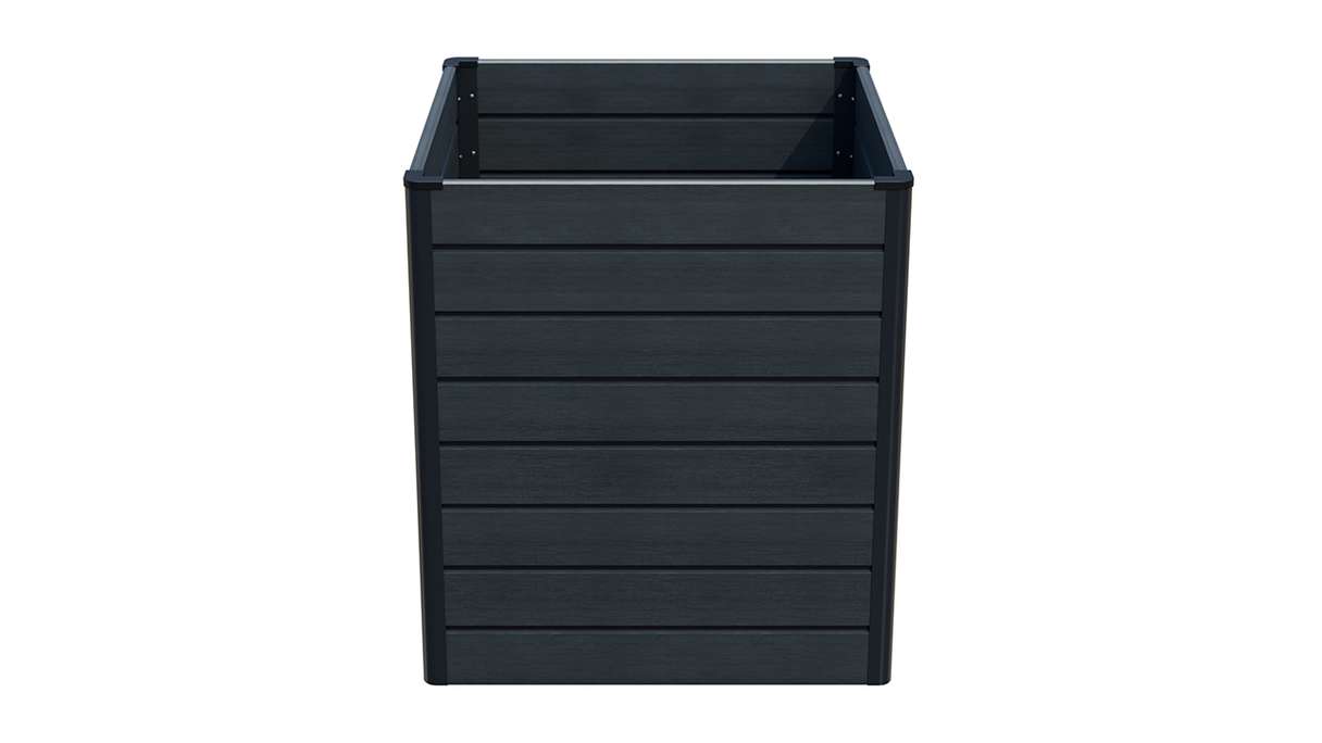 planeo BPC-Rhombus Hochbeet Cube - Steingrau co-ex. 70 x 70 x 79 cm