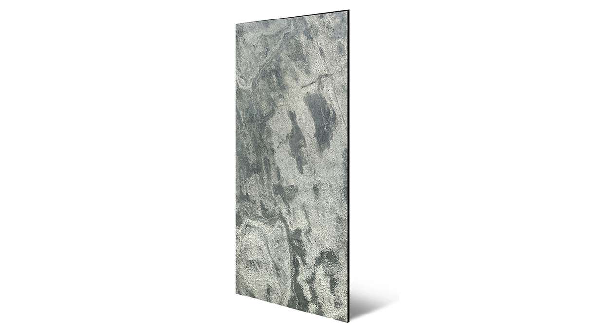 planeo Akustikpaneel - MixWall Mineral Mood Crystal Slate 52 x 104 cm | Echtstein (PLMW-10511A)