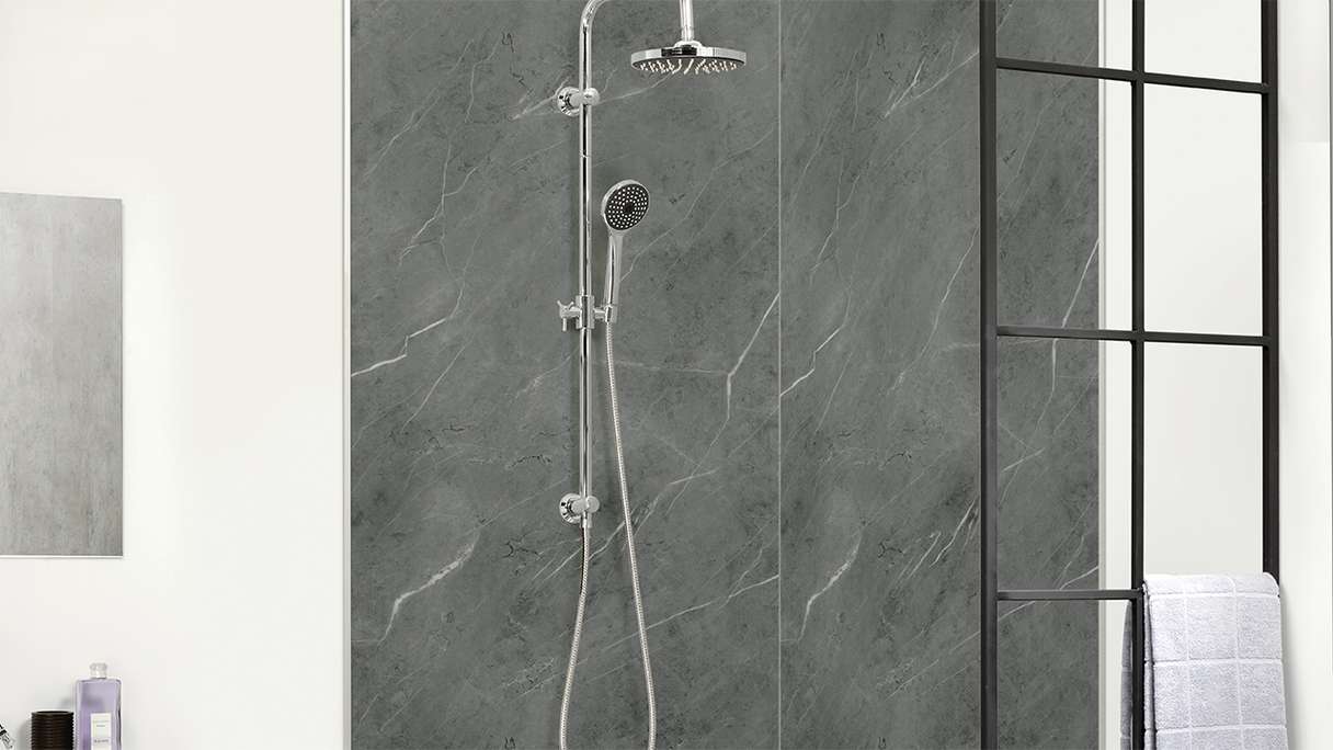 planeo StrongWall - Wandverkleidung Kunststoff XL Sardi 260 x 90 cm