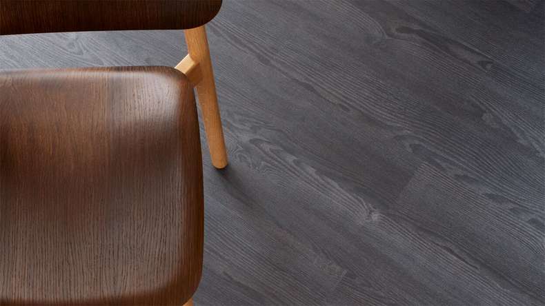 Forbo Allura Wood 70 Klebevinyl - Indigo Ash 750 x 150 mm (63666DR7)