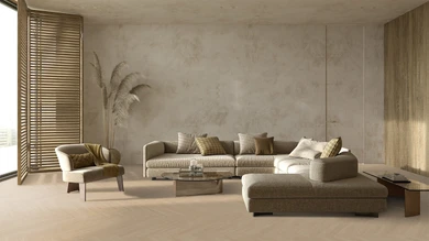Gerflor Klick Vinyl - Virtuo 55 Rigid Acoustic HB Blomma Beige (39041460)