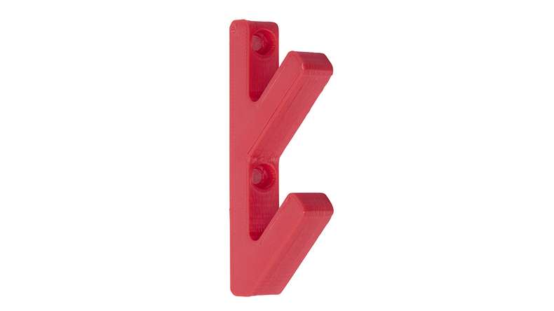 planeo 3D Haken - Rot 2 Stk