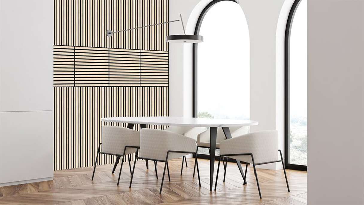 planeo Akustikpaneel - MixWall Timber Solid Althea Oak 52 x 52 cm | Echtholzfurnier MDF (PLMW-10311C)
