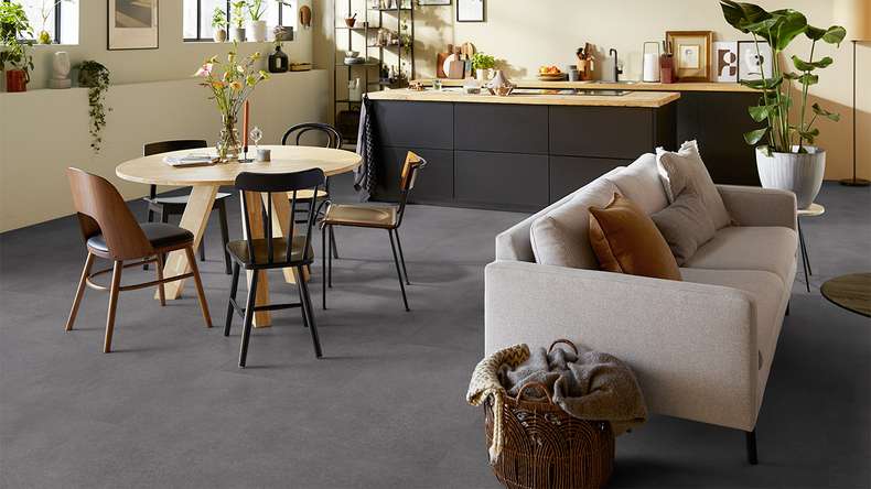 Forbo Allura Material 40 Klebevinyl - Iron Speckled Ceramic (63726DR4)
