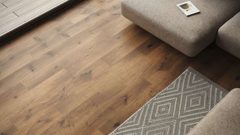 SKAVA Rigid Klick Vinyl - Home Vienna Oak | wasserfest und Trittschalldämmung integr. (LO-1100)