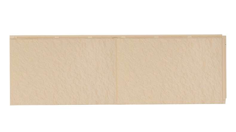 Zierer Fassadenplatte Putzoptik PS1 - 1115 x 359 mm hellbeige aus GFK
