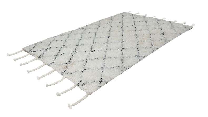 planeo Teppich - Casablanca 140 Natur / Elfenbein 120 x 170 cm