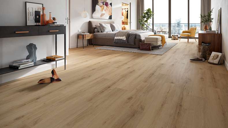 planeo Rigid Klick Vinyl - HOMEtec Basic 30 IXPE Classic Oak | Trittschalldämmung integr. (RP-E30-2)