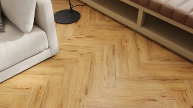 planeo Rigid Klick Vinyl - Nature Oak Fischgrät