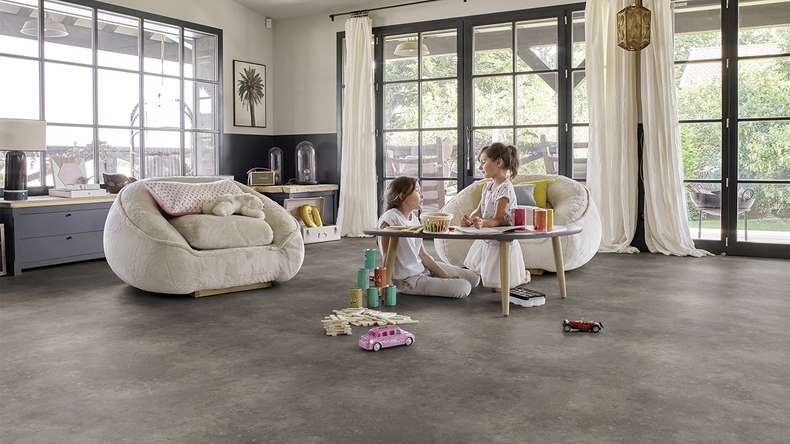 Gerflor CV-Belag - TEXLINE Nature 2380 Leone Charcoal