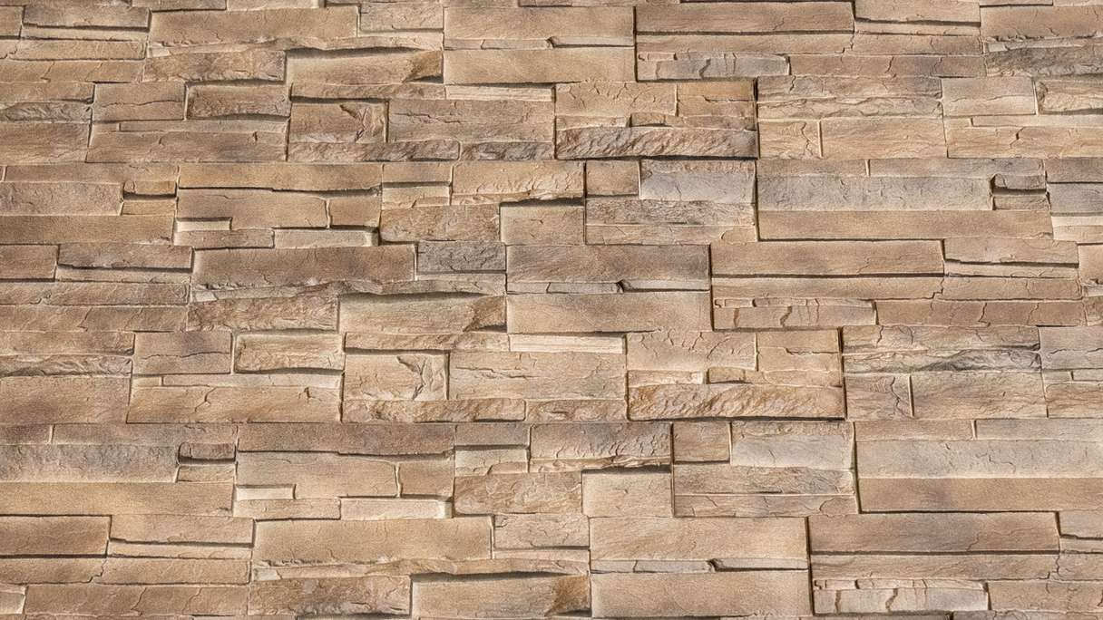 planeo Wandverkleidung Steinoptik - NovikStone DS Brownstone 1054 x 334 mm