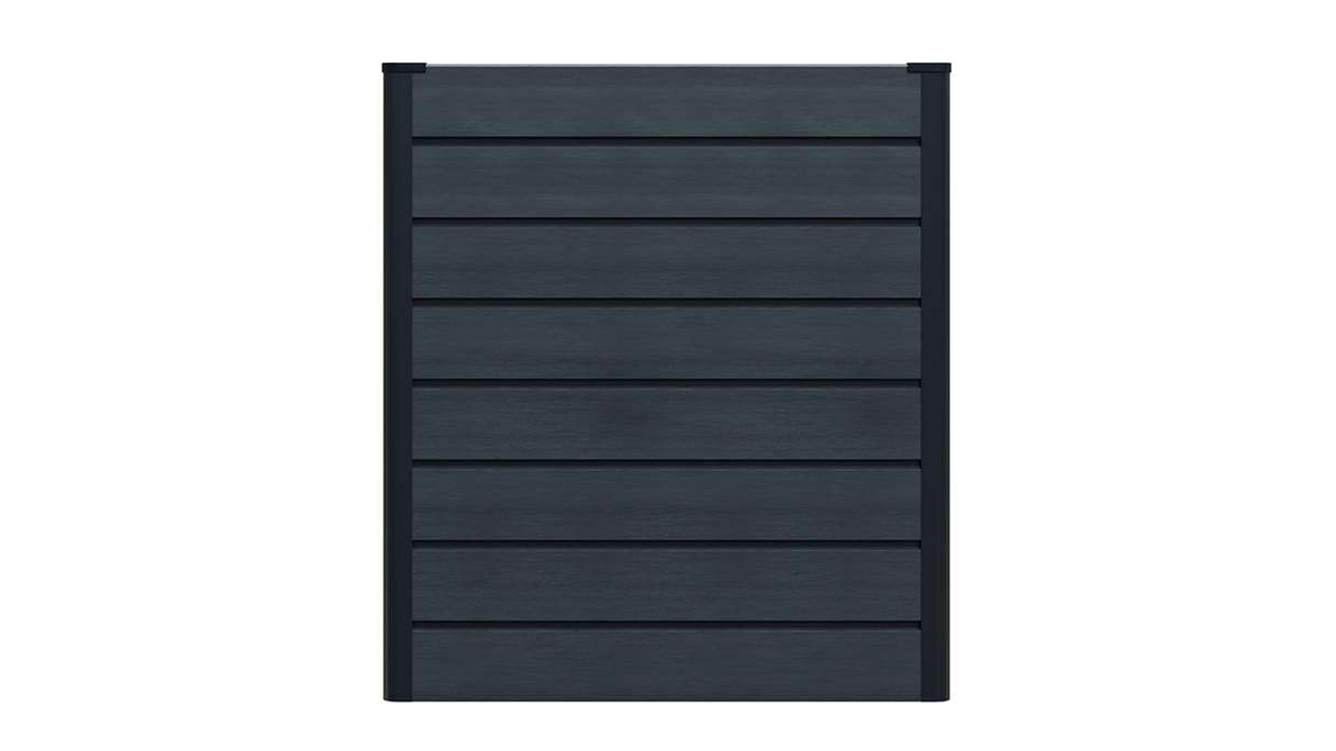 planeo BPC-Rhombus Hochbeet Cube - Steingrau co-ex. 70 x 70 x 79 cm
