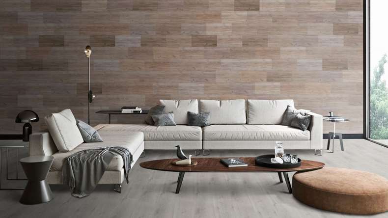Skaben DesignWall Aqua Wandverkleidung Kunststoff - Bassano Eiche 60 x 30 cm