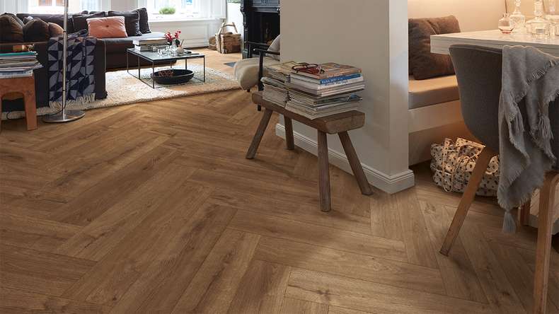 MEISTER Laminat - MeisterDesign LS 350 Eiche Bernstein 07002 | Synchronprägung (600001-0840168-07002)
