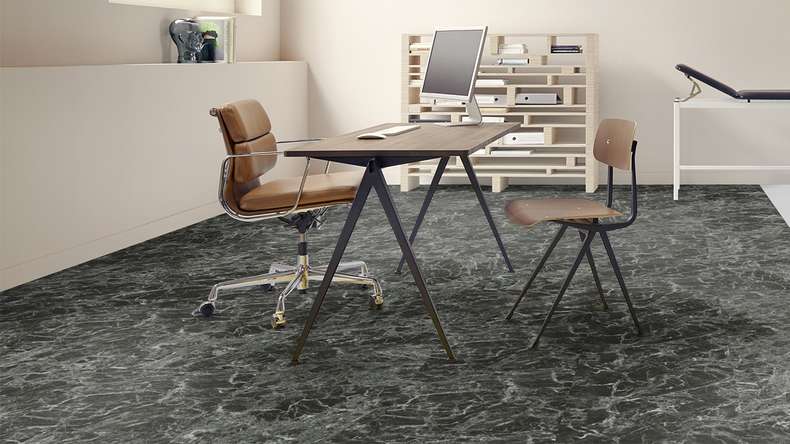Forbo Allura Material 55 Klebevinyl - Forest Marble 500 x 500 mm (63684DR5)
