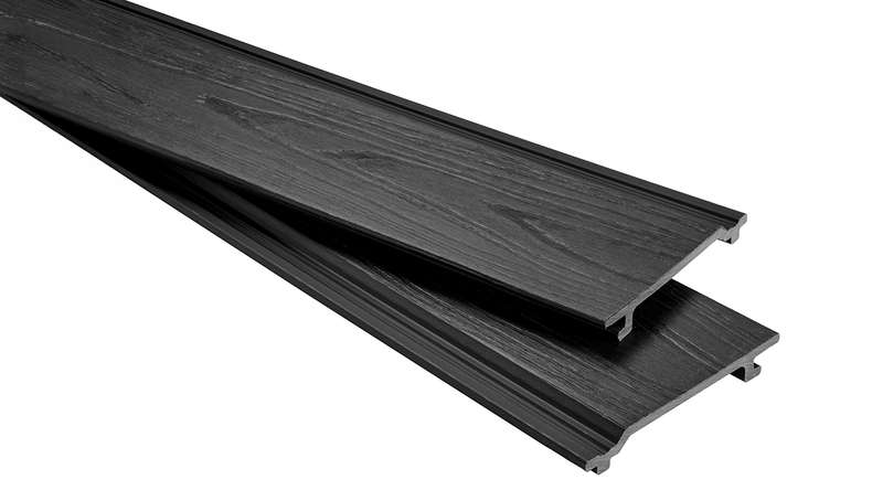 planeo NOVA - WPC CoEx Classic Fassadenpaneel Black 2.90 m