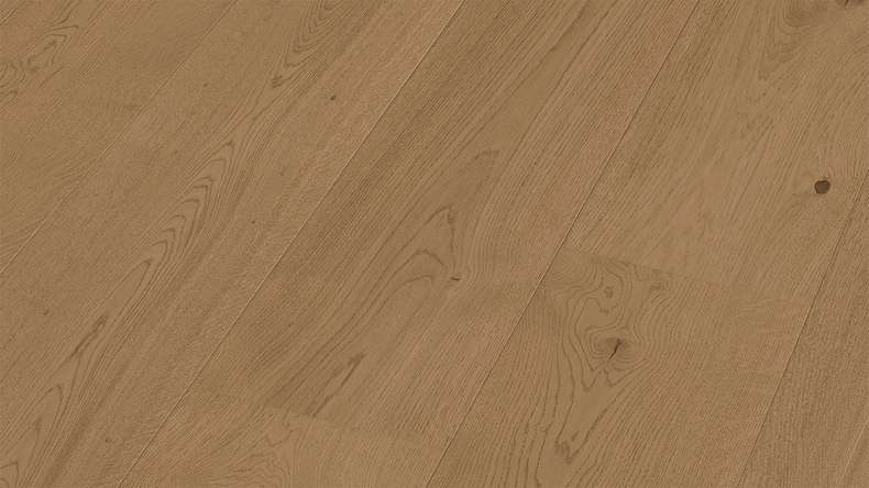 MEISTER Lindura-Holzboden HD 400 - 20225 Eiche authentic lehmbraun ultramattlackiert 2200 x 270 x 11 mm (500214-2200270-20225)