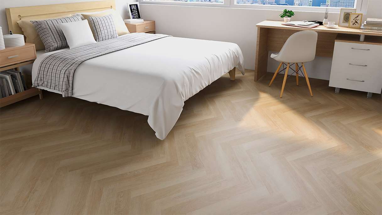 planeo Klick Vinyl - Herringbone Eiche Zürich