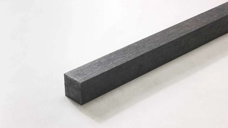 planeo PureBoard Unterkonstruktion Schwarz - 2.40m x 50mm x 50mm