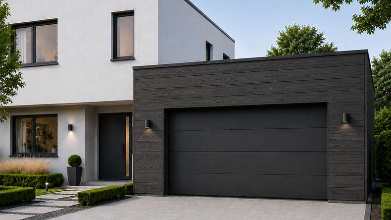 planeo NOVA - WPC CoEx Classic Fassadenpaneel Black 2.90 m