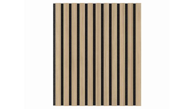 planeo Akustikpaneele - Eiche Natur - 2400 x 525 x 18mm (PU-A-012)
