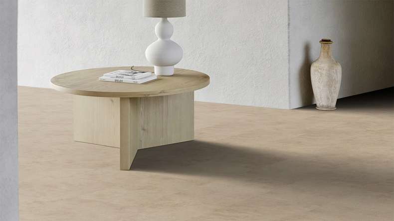 Gerflor Klick Vinyl - Virtuo 55 Rigid Acoustic Tavla Beige | Trittschalldämmung integr. (39071451)
