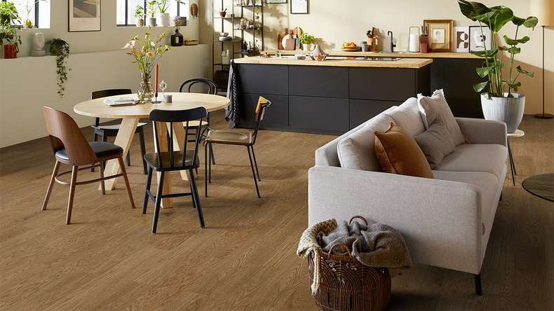 Forbo Allura Wood 40 Klebevinyl - Honey Elegant Oak 750 x 150 mm (60165DR4)