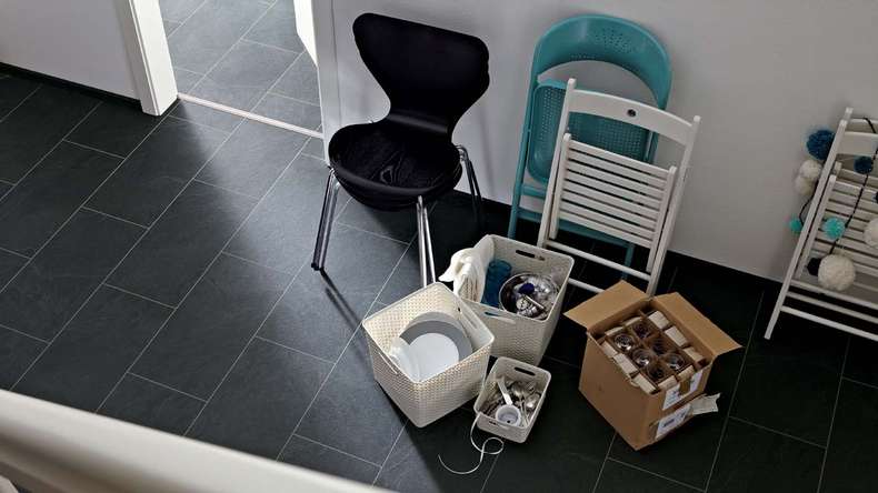 MEISTER Laminat - MeisterDesign LB 150 Schiefer anthrazit 06137 | Made in Germany (600003-0857398-06137)