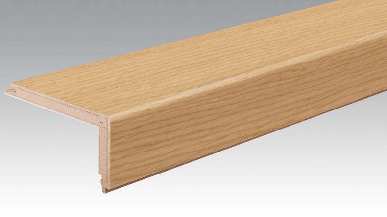 MEISTER Treppenkantenprofil aus Parkett L-Profil Eiche authentic 9024 (800004-2150-09024 - 9036009024)
