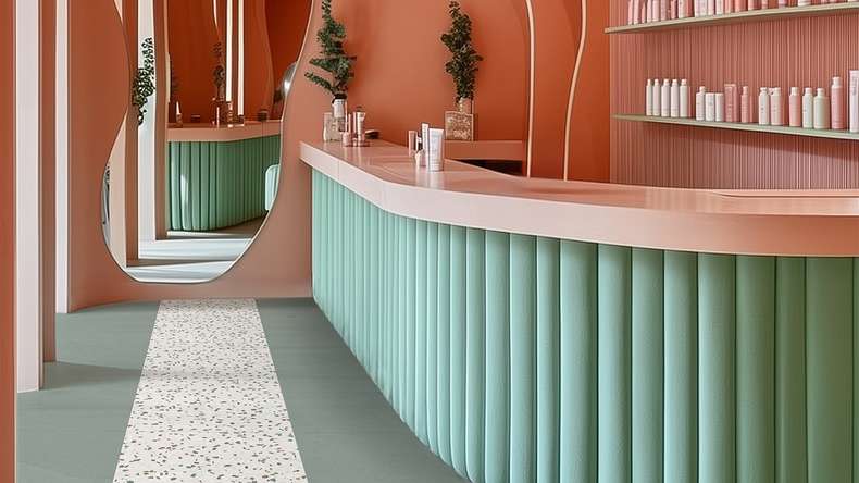 Gerflor Klebevinyl - Creation 70 Urban Street Cobalt