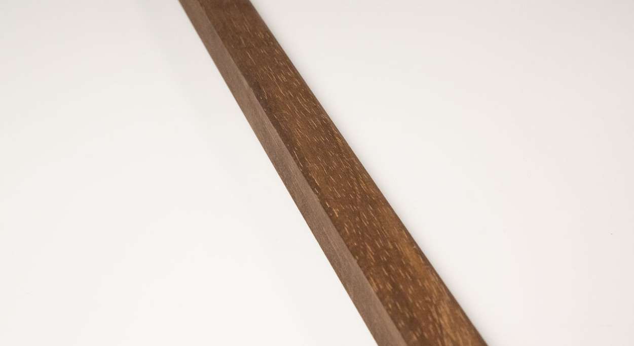 planeo WoodWall - Holzleiste Braun - 2.4m