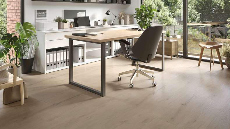 Lys&Land Klebevinyl - Objekt Woodline Eiche Creme | Synchronprägung (PLDD2570-KER)