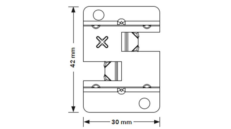 ZONA2 WPC Terrassen Verbinderclip
