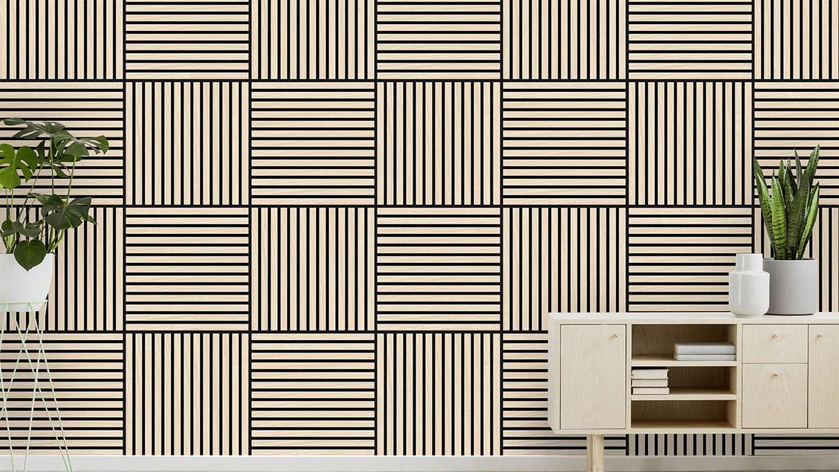 planeo Akustikpaneel - MixWall Timber Solid Althea Oak 52 x 52 cm | Echtholzfurnier MDF (PLMW-10311C)