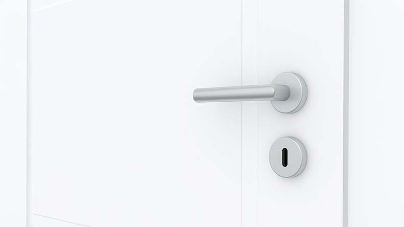 planeo Design-Innentür PUREA Essence 3 Weißlack 9003 Designkante | lackiert - 1985 x 610|735|860|985 mm