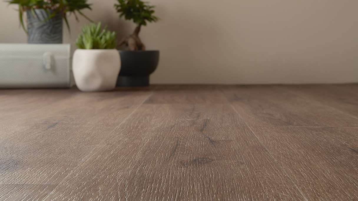 Gerflor Klick Vinyl Rigid - Creation 40 Clic Acoustic Cedar Dark Brown (61311605)