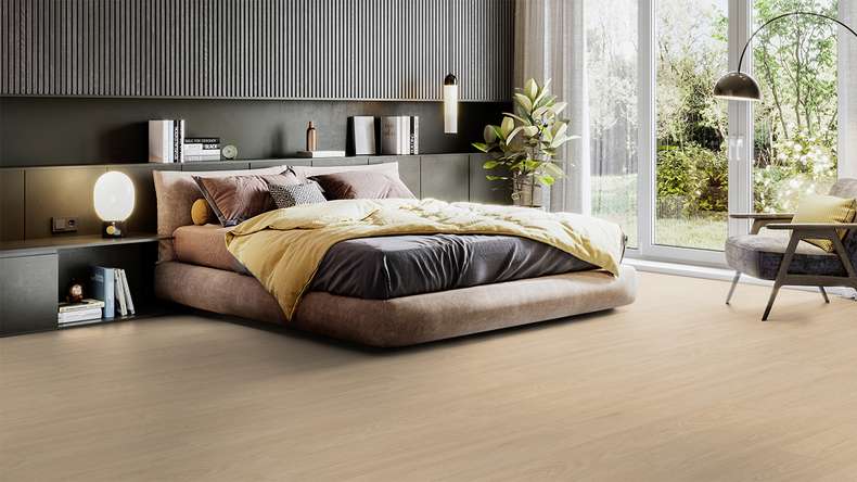 Gerflor Klick Vinyl - Senso Premium Rigid Acoustic Country beige | Trittschalldämmung integr. (39471625)