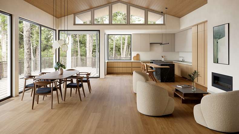 planeo WPC Klick Vinyl - PUREtec MAX 70 EIR Warm Light Oak | Trittschalldämmung integr. (RP-A50-8)