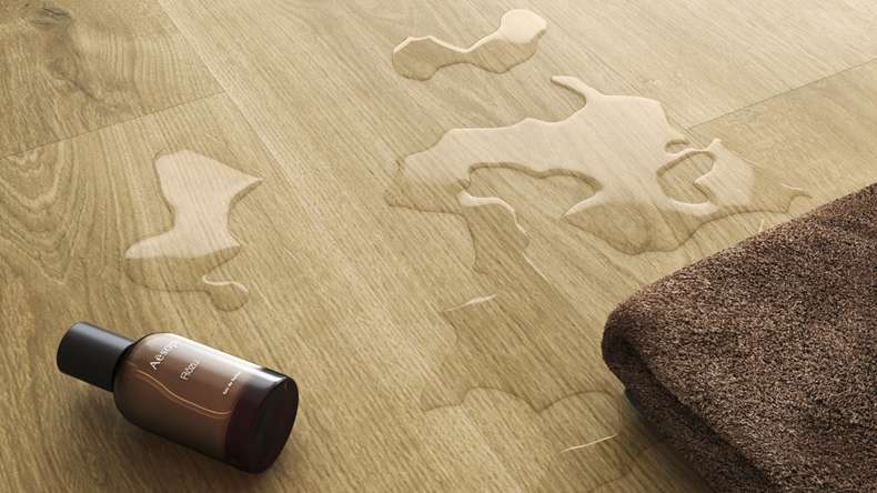 planeo Rigid Klick Vinyl - SolutionX 2in1 Eiche Classic | Trittschalldämmung integr. (ECF-0072)